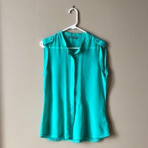 Smart Set 👚 Teal Sleeveless Top